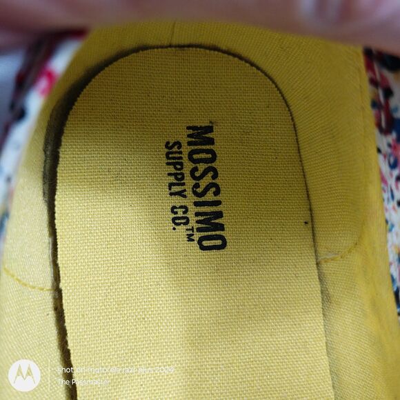 Women's Mossimo Shoes Size 9 Low Top Lace Up Sneakers Speckled Multi Colors - Picture 12 of 13